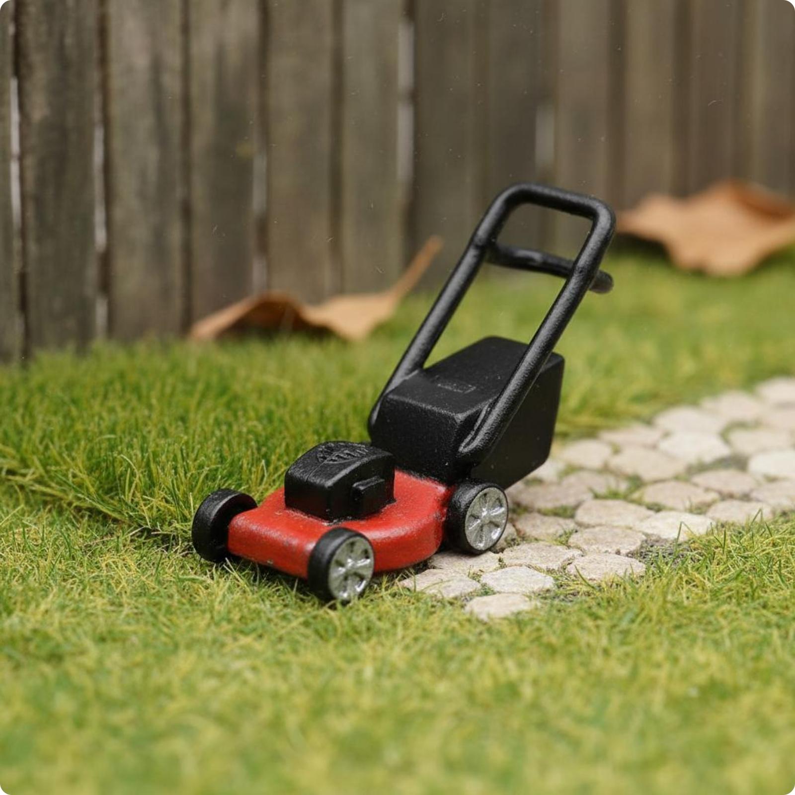Farming & Agriculture Word Stacks - 1/64 Scale Lawn Mower Model Realistic