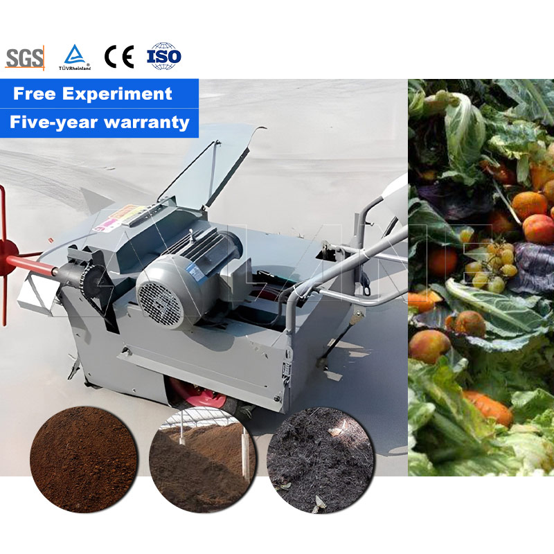 Compost Turner Machine - LANE Self-Propelled Mixer Factory Supply Compost