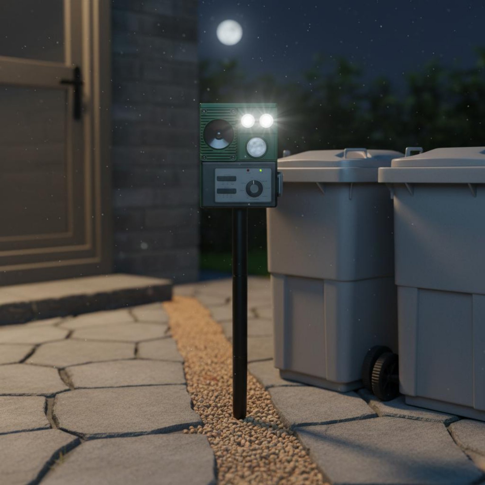 Farming Farmer - Solar Creature Flashing Illuminating Lights with