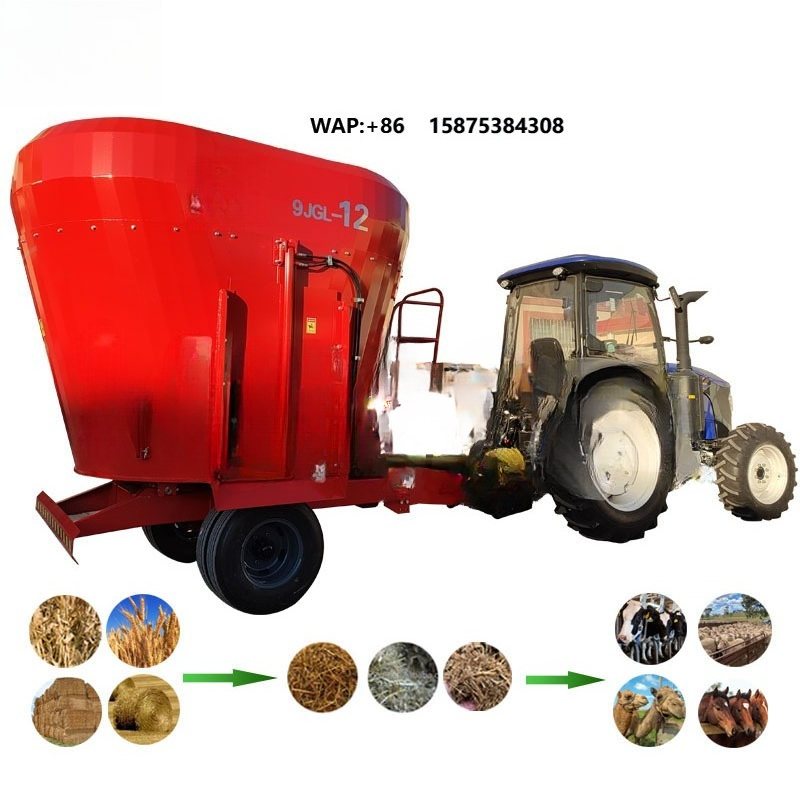 Farming Farmer - Animal Feed Mixer Crushing and Mixing