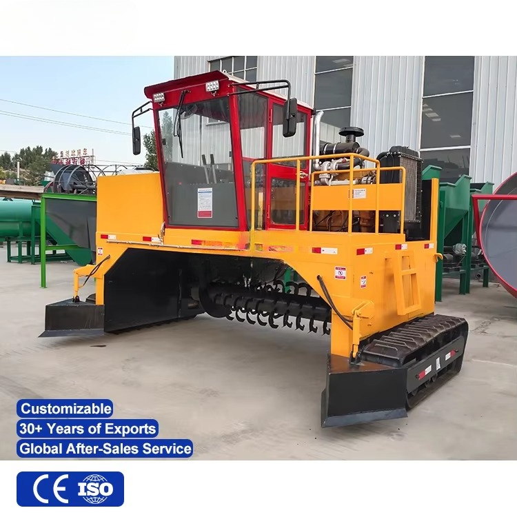 Automatic Compost Manure Makin - Compost Turner Machine 评论和价格