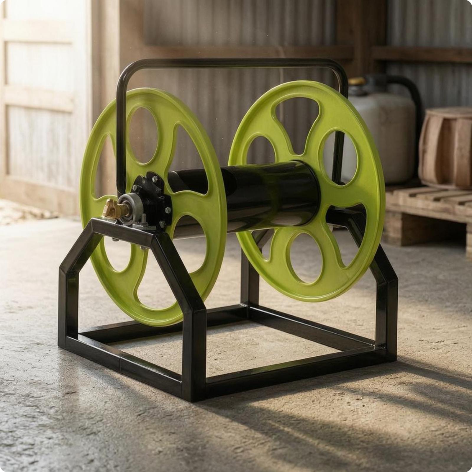 Drum Hose Reel Welded Steel Fr - Farming Farmer 评论和价格