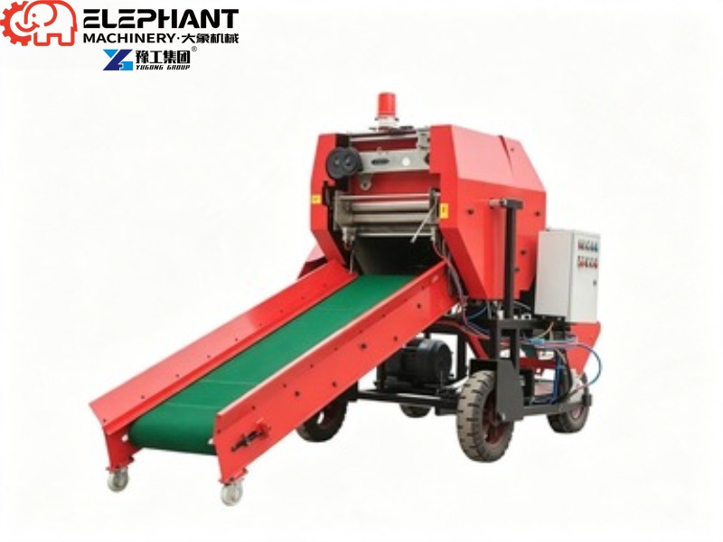 Farm Household Mini Round Hay  - Silage Baler Machine 评论和价格