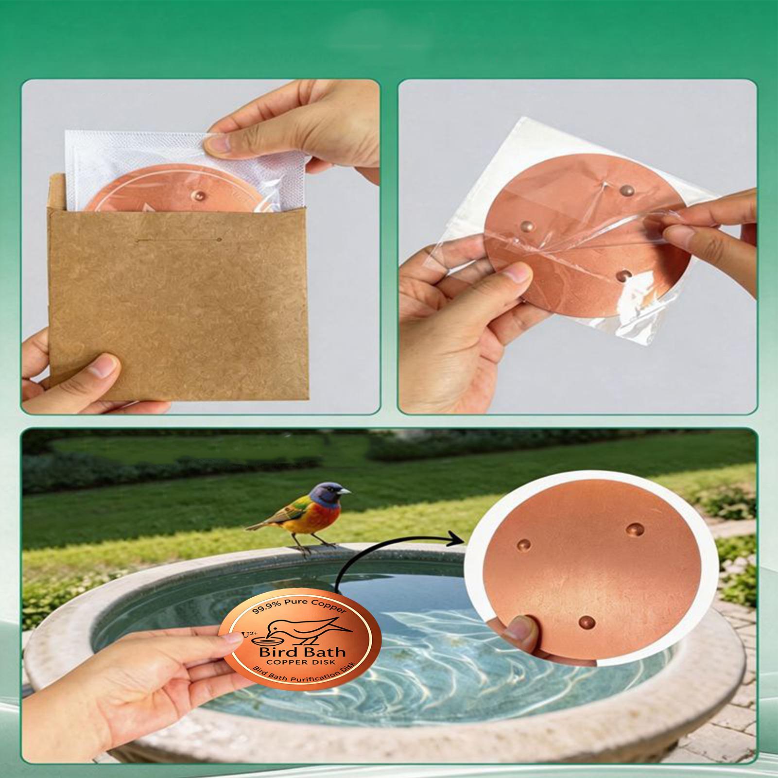 Bird Bath Copper Disk 0.6mm Th - Farming & Agriculture Word Stacks 评论和价格