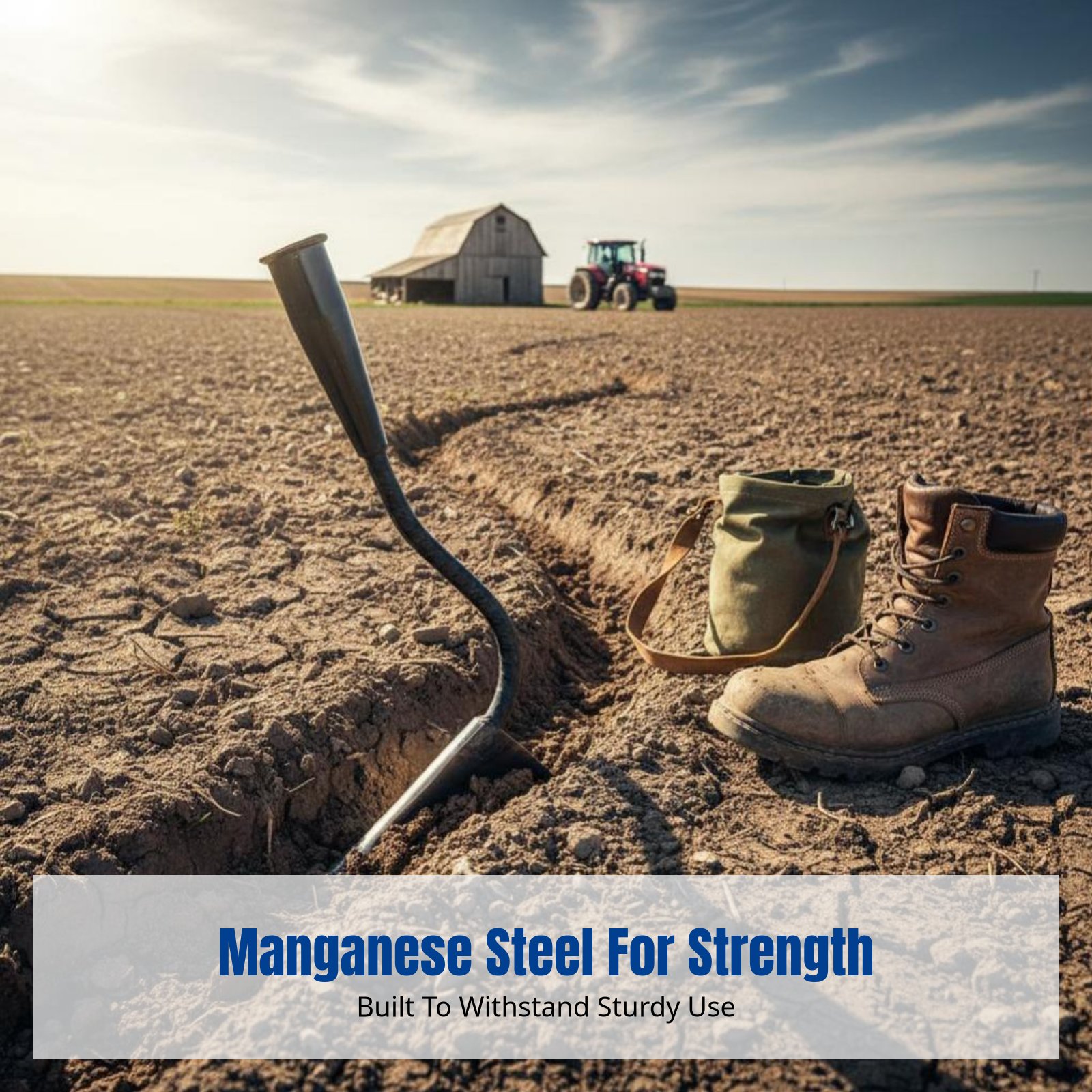 Thickened Manganese Steel Tria - Agriculture Farming Hand Tools 评论和价格