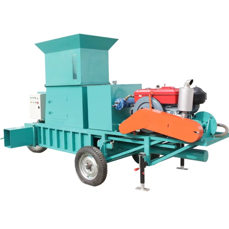 Mobile Diesel Hydraulic Alfalf - Silage Baler Machine 评论和价格
