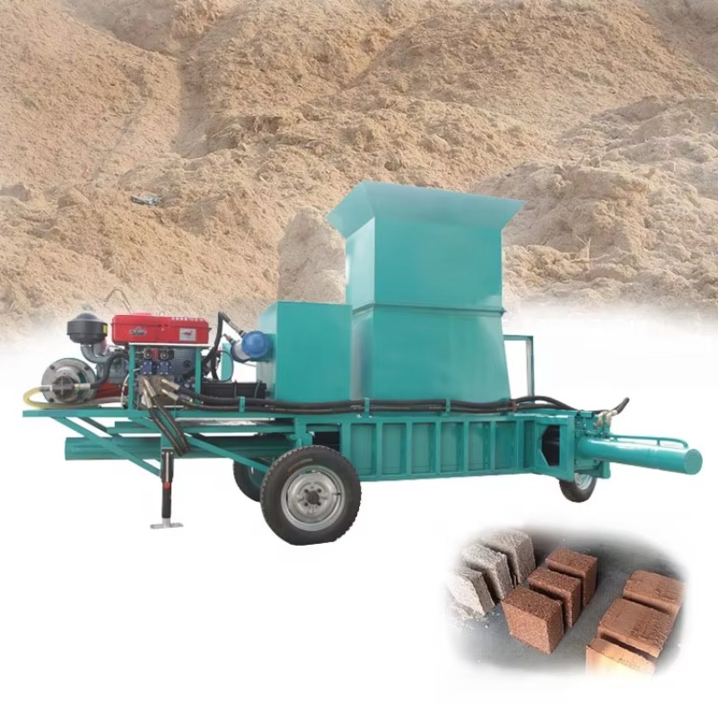 Mobile Diesel Hydraulic Alfalf - Silage Baler Machine 评论和价格