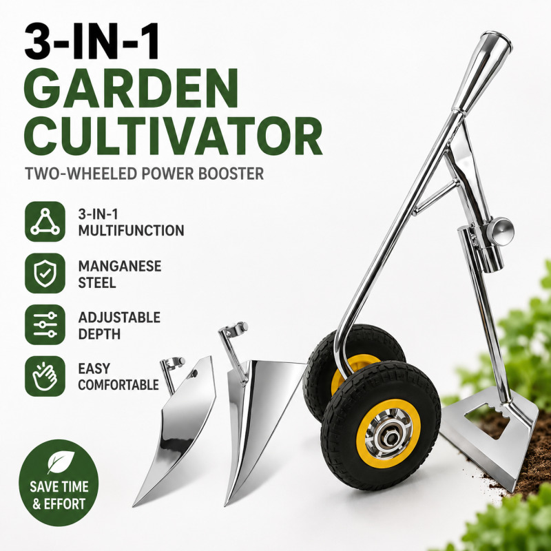 3 in 1 Hoe MultiPurpose Farmin - Agriculture Farming Hand Tools 评论和价格