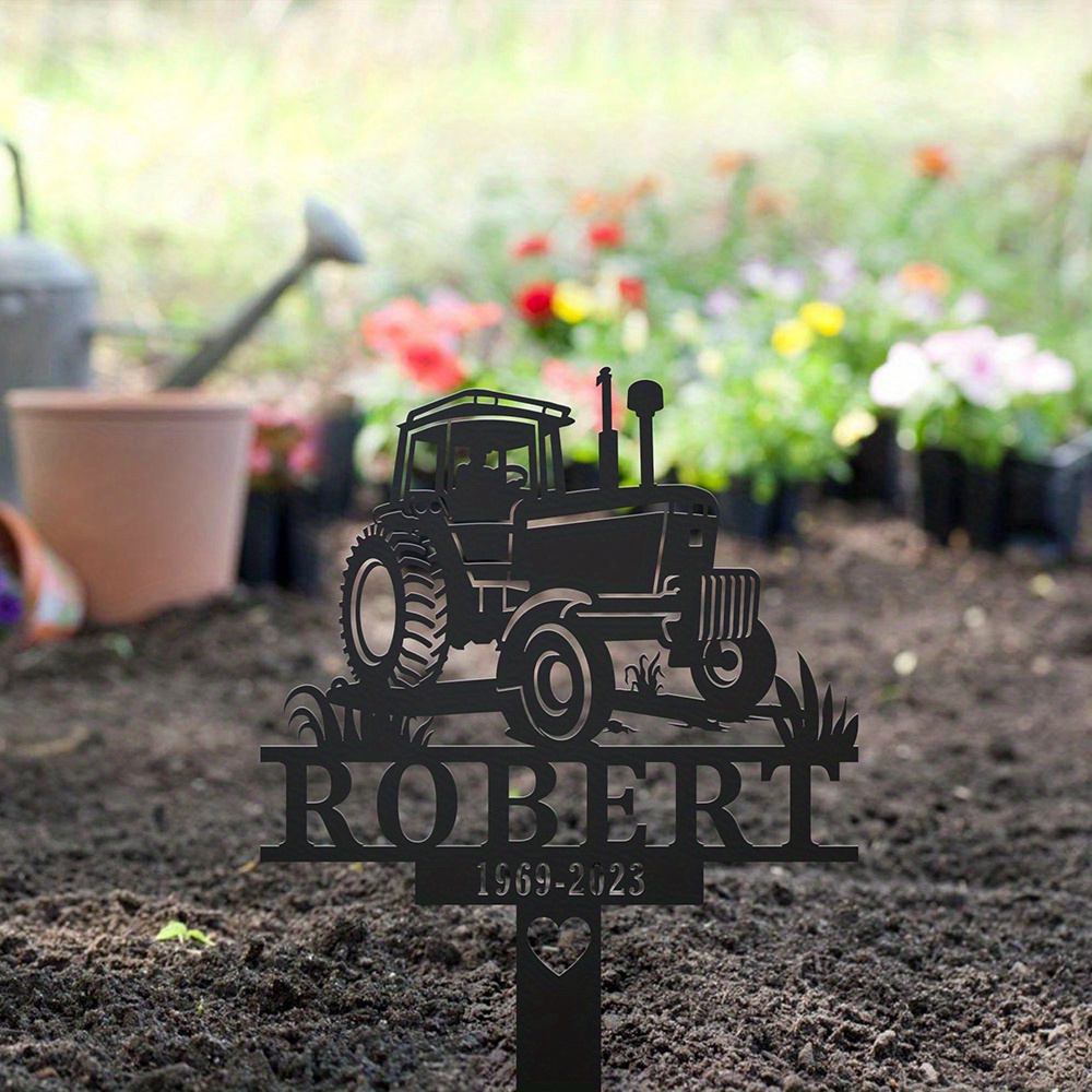Custom Farmer Memorial Metal S - Farming Farmer 评论和价格