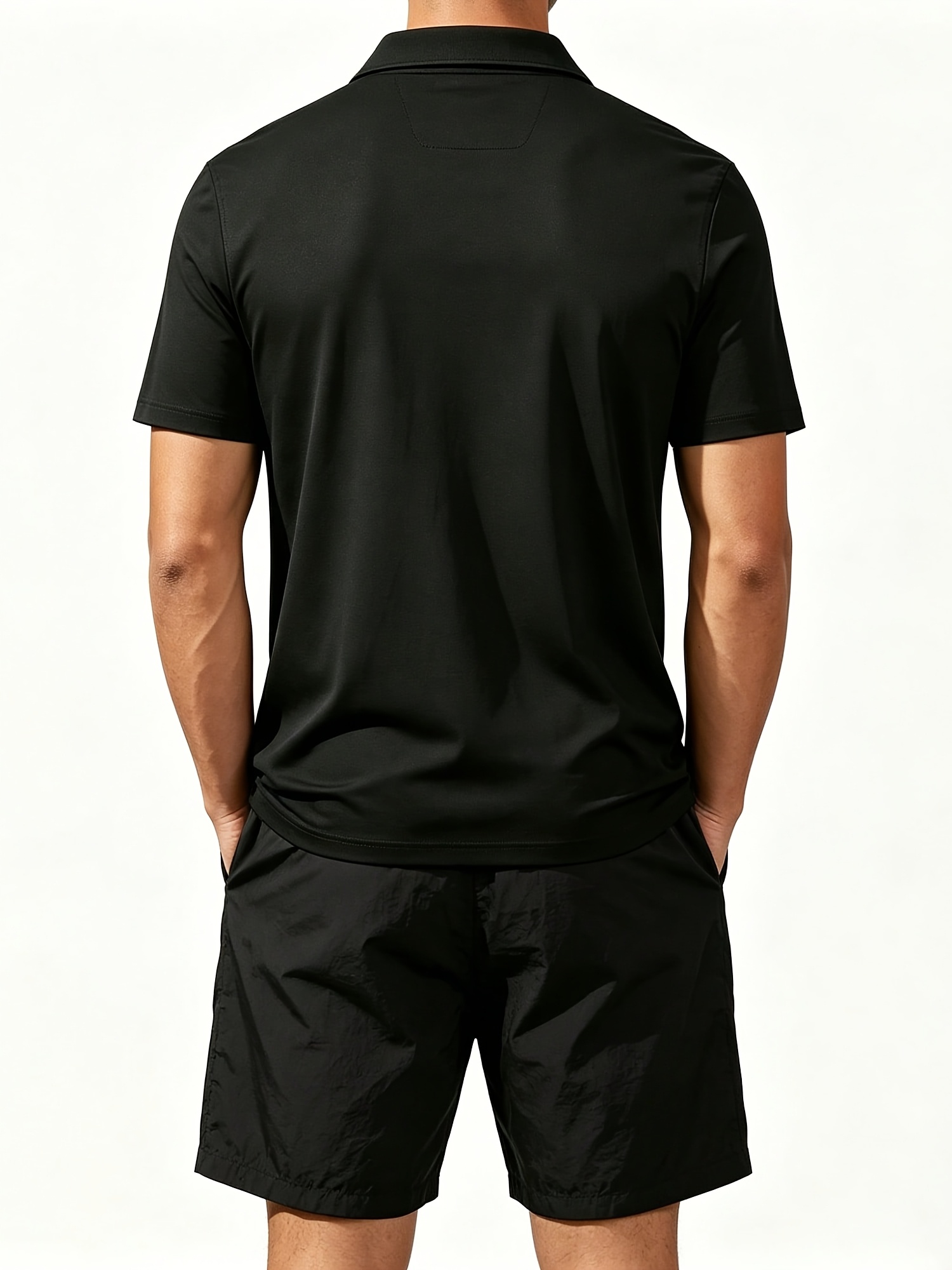 Men's Polo Shirt and Beach Sho - Farming & Agriculture Word Stacks 评论和价格