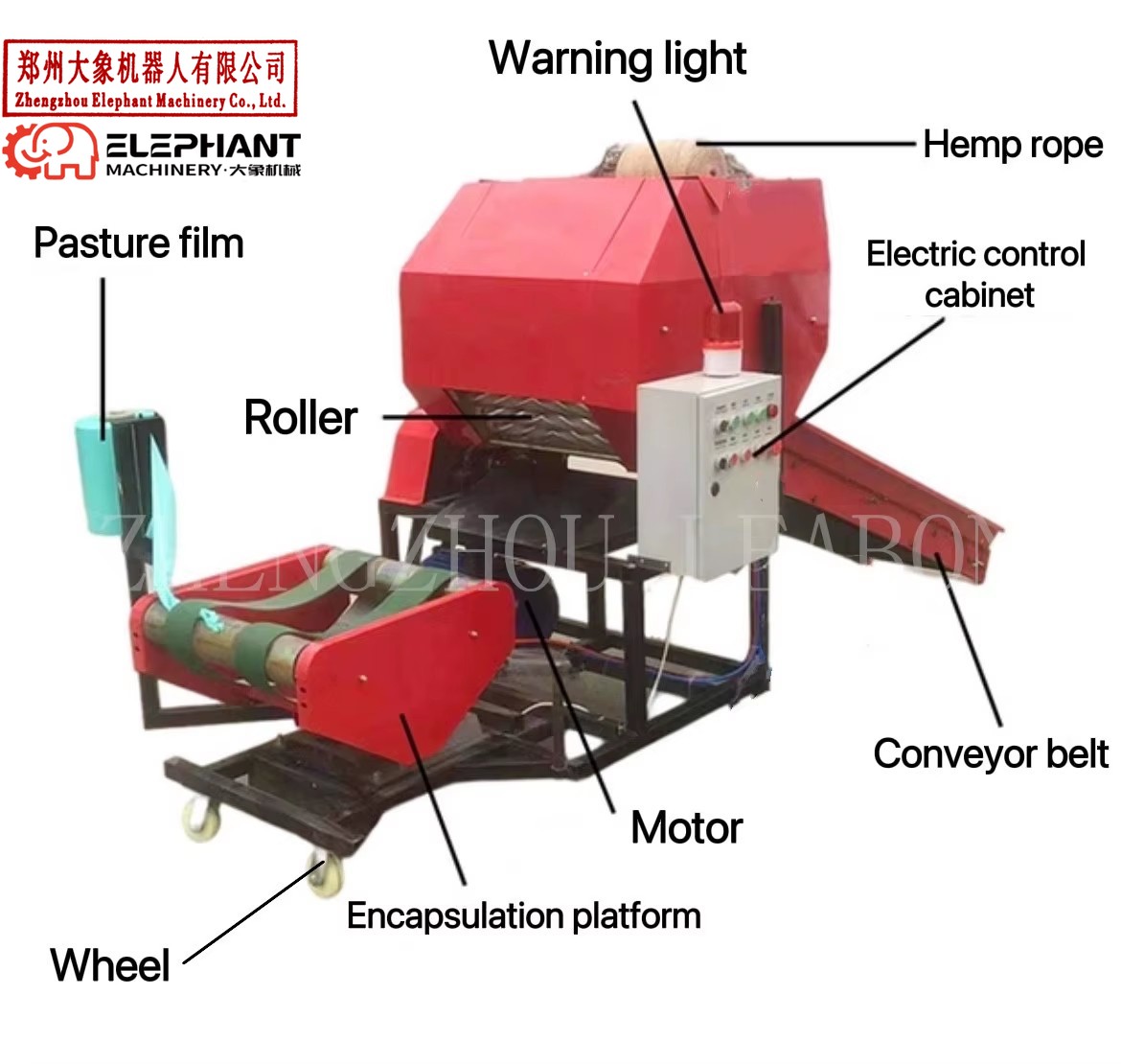 Mini Round Silage hay Baler Wr - Silage Baler Machine 评论和价格